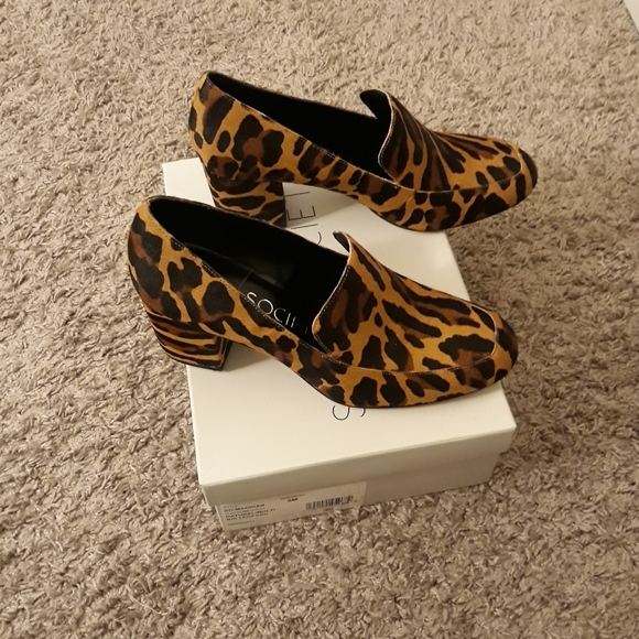 Sole Society Madigan Animal Print Loafer - Picture 3 of 5